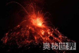 厄瓜多尔通古拉瓦火山喷发壮观景象（图）