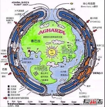 斯诺登曝地心人真实存在，地球中空住着亚特兰蒂斯人