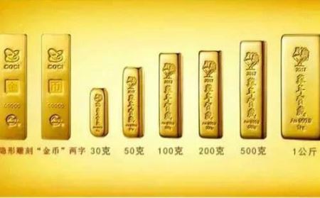 500克金条尺寸图片 家里存了50根金条