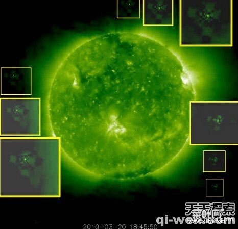 太阳表面惊现骇人一幕 外星物种被找到？