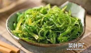 裙带菜凉拌需要焯水吗 裙带菜的功效与作用