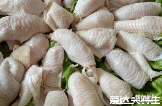 鸡脚筋是哪个部位，为鸡爪脚踝可以爆炒食用