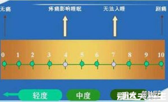 人体疼痛等级划分表，一共有十二级分娩为最高等级