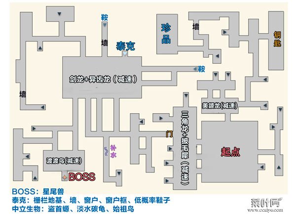 方舟生存进化地牢地图