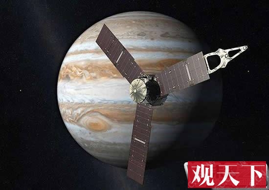 世界上最快的宇宙飞船，朱诺号(5年28亿公里)