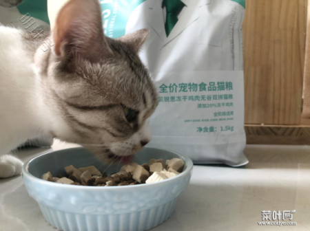 凯锐思冻干鸡肉无谷双拼猫粮，高端不高价