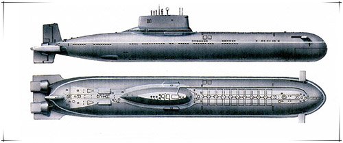俄罗斯台风级核潜艇，全球十大最先进核潜艇