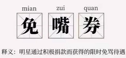 网络流行语“免嘴券”是什么意思？