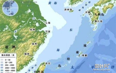 中国生产力最高的海 东海探明的天然气储量达700亿立方米以上