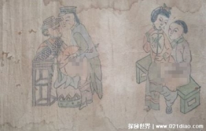 古代女子出嫁必看的画，嫁妆画夫妻之间了解房事的必需品