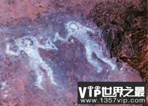 外星人接触过人类祖先 史前岩画遗留迹象