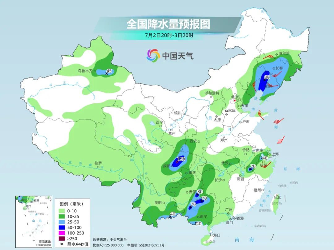 雨水暂歇高温接棒 未来一周南方高温将爆发式增长！