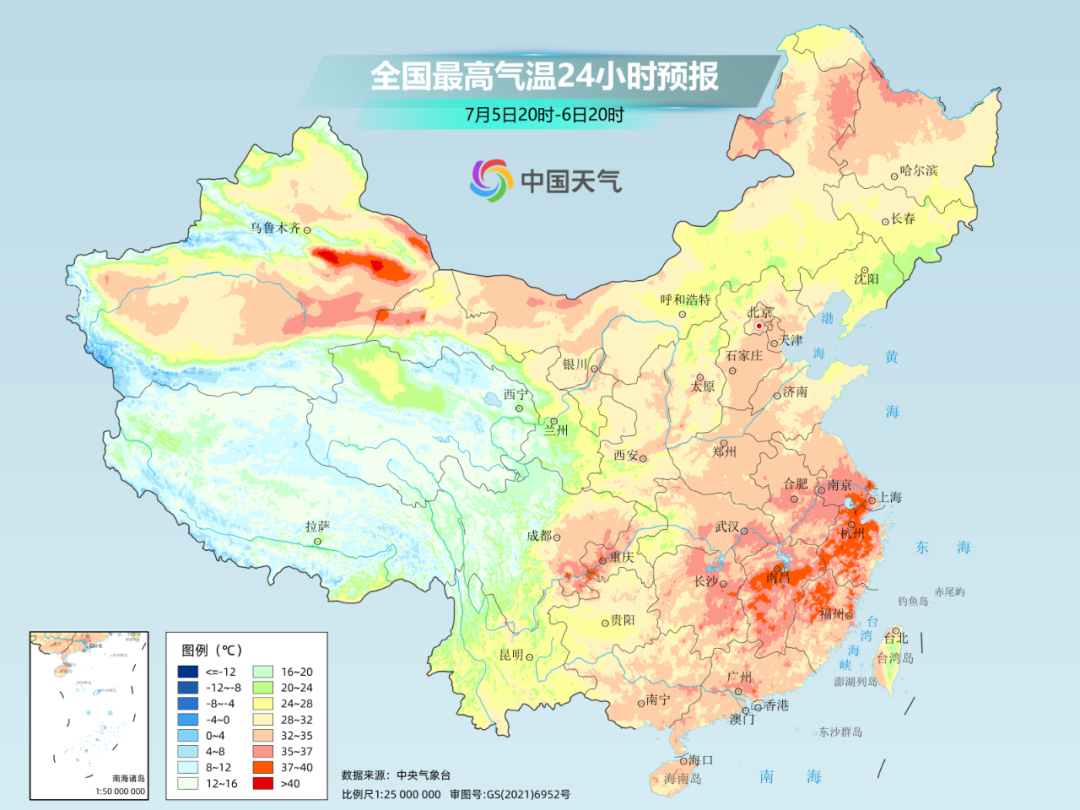 前方暴雨、强对流、高温出没，这些地方周末宜宅家！