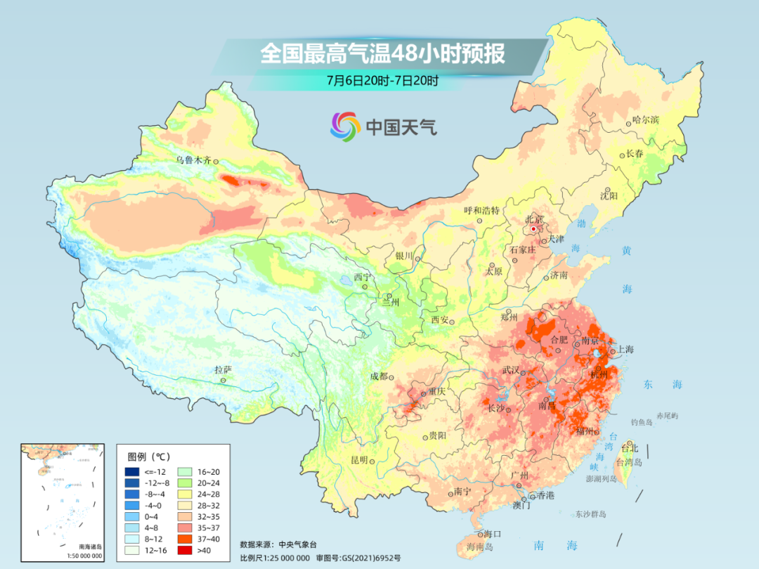 前方暴雨、强对流、高温出没，这些地方周末宜宅家！