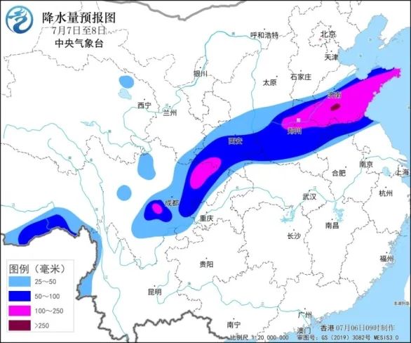 暴雨！大暴雨！明起黄淮等地强降雨、强对流再来袭