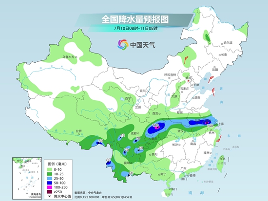 淮河流域警惕暴雨致灾 江西福建防暑热