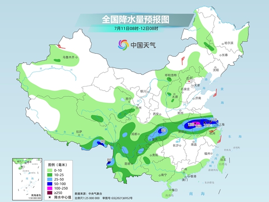 淮河流域警惕暴雨致灾 江西福建防暑热