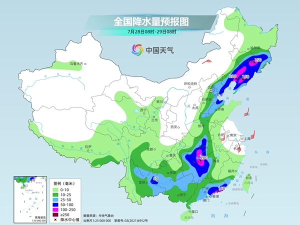 台风“格美”携强降雨北上 南方高温进一步缩减