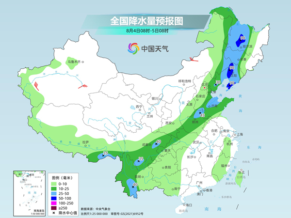 华北东北降雨连连 江南等地高温持续局地或现极端高温