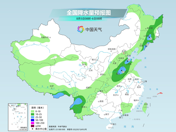 华北东北降雨连连 江南等地高温持续局地或现极端高温