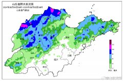 山东局地现特大暴雨 今天青岛日照等地雨势仍较强局地有大暴雨