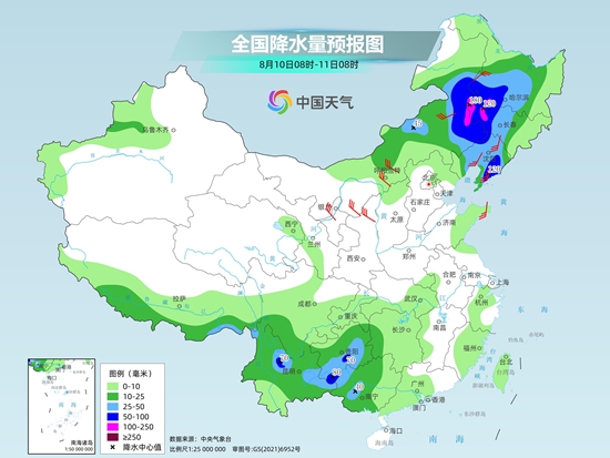 强降雨东移影响东北等地 南方大范围高温下周有望缓和