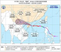 台风红色预警！“摩羯”中心经过附近海域和地区风力或超17级