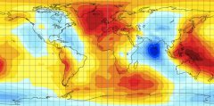 乾-印度洋重力洞：古代海洋死亡造成的地球引力场凹痕